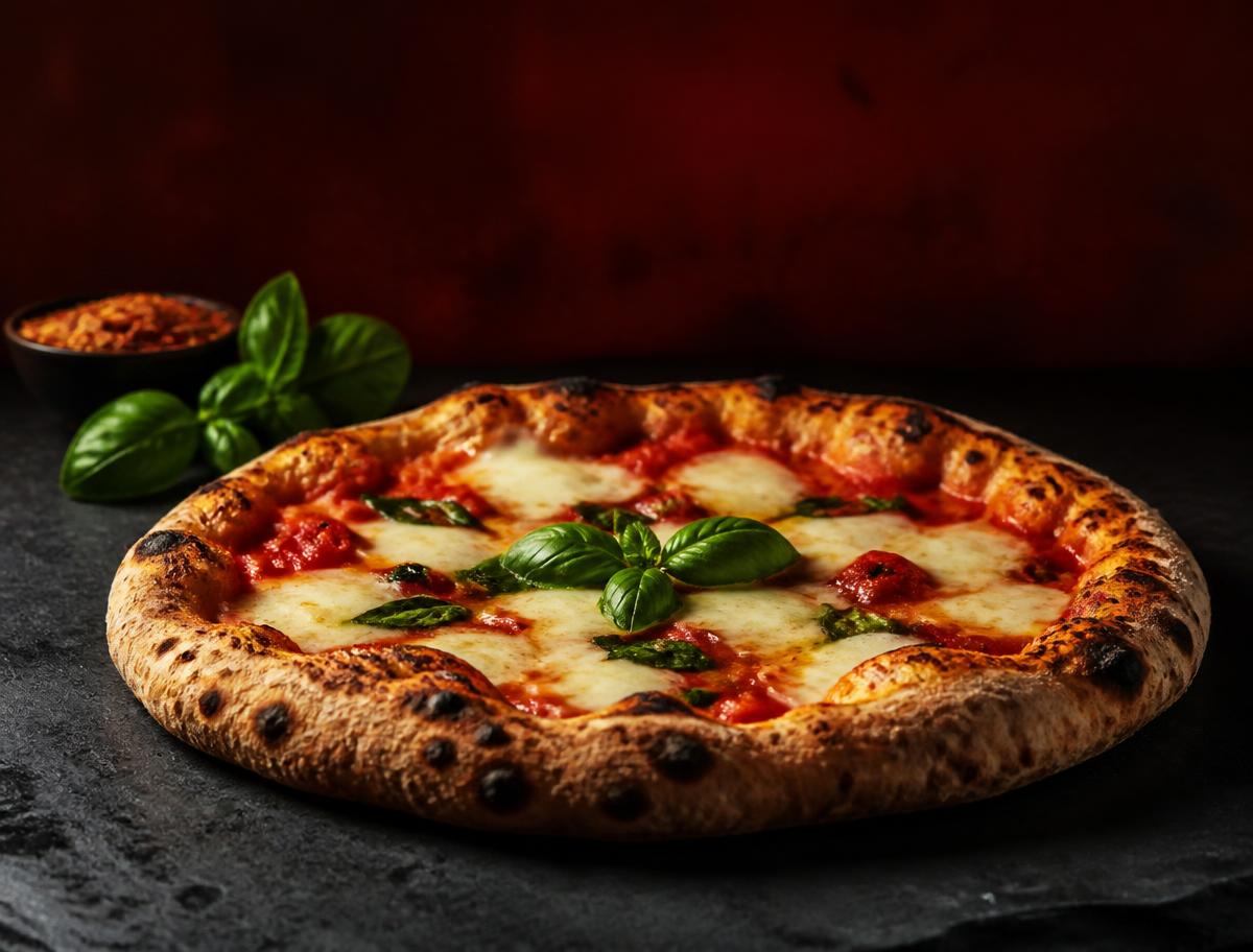 Pizza dishes at Karma Restaurant